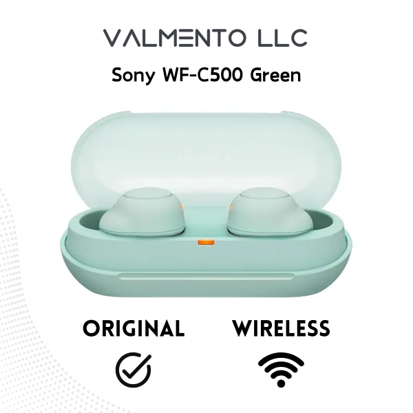 Sony Stereo-Headset WF-C500 Grün